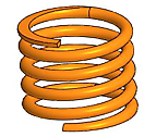 Пружина СКМ-4 спиральная